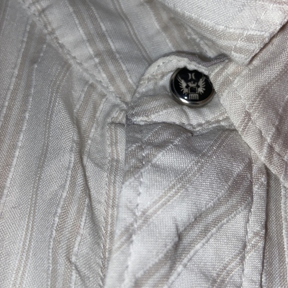 Hurley Men’s Large Long Sleeve Button Up Shirt - Picture 4 of 7